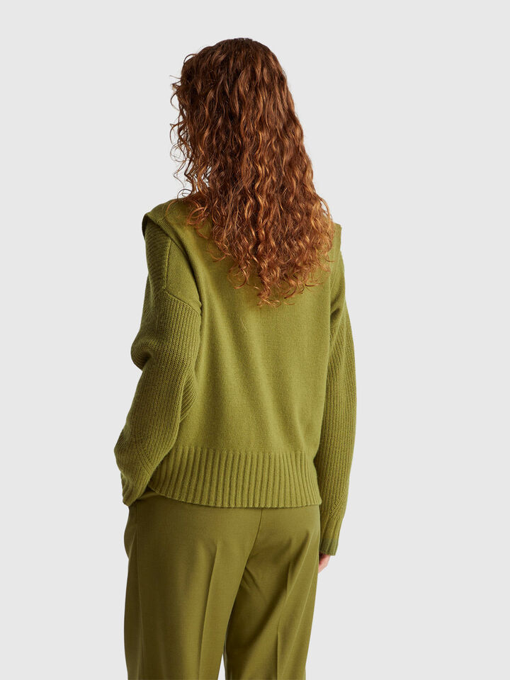 SLEEVELESS SWEATER Women image number 2